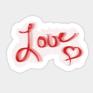 To My Love ❤️ Sticker